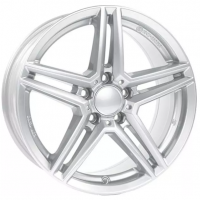 Rial M10X 8.5x20 5*112 ET29 DIA66.6 Polar Silver Литой