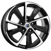 K&K C.T.G. 8x18 5*120 ET50 DIA65.1 Алмаз черный Литой