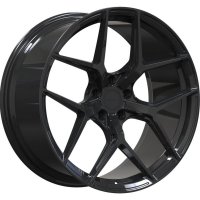 Brixton PF7 11x22 5*112 ET35 DIA66.6 Gloss Black Brushed Кованый