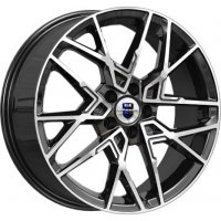K&K Вудроф 7x18 5*115 ET43 DIA70.1 Алмаз черный Литой