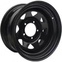 Off Road Wheels УАЗ 8x17 5*139.7 ET15 DIA110.1 Black Штампованный