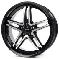 Alutec Poison Cup 8x18 5*120 ET35 DIA72.6 Diamond Black Front Polished Литой