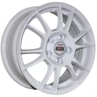 Alcasta M20 6.5x16 5*114.3 ET38 DIA67.1 White Литой