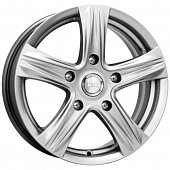 K&K Легион 7x17 5*112 ET54 DIA57.1 Elite silver Литой