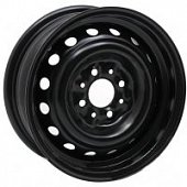 Eurodisk 64A45Z 6x15 4*100 ET45 DIA56.6 Black Штампованный