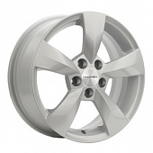 Khomen KHW 1504 6x15 5*100 ET43 DIA57.1 F-Silver Литой