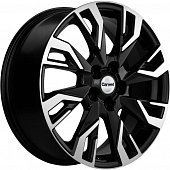 Carwel Чеко 7x18 5*108 ET36 DIA65.1 BL Литой