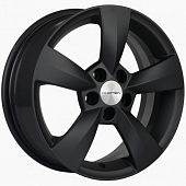 Khomen KHW 1504 6x15 5*100 ET38 DIA57.1 Black Matt Литой
