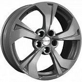 Khomen KHW 1724 7x17 5*114.3 ET45 DIA60.1 Gray Литой