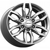 Carwel Немо 7.5x17 6*139.7 ET25 DIA106.1 BL Литой