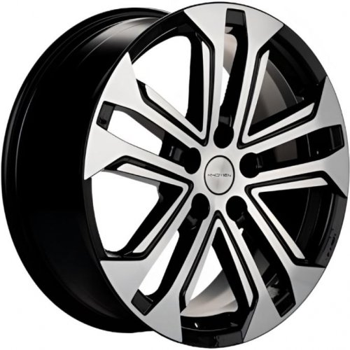 Khomen KHW 1803 7x18 5*108 ET40 DIA60.1 Black-FP Литой