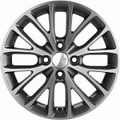 Khomen KHW 1506 6x15 4*100 ET40 DIA60.1 Gray-FP Литой