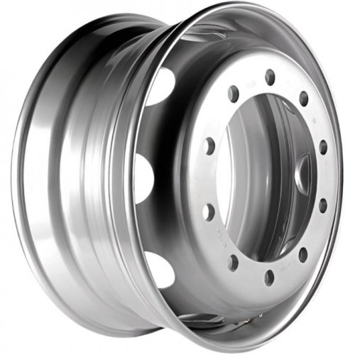 Asterro 2237A 9x22.5 10*335 ET159 DIA281 Silver Штампованный