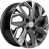 Khomen KHW 1508 6x15 4*100 ET40 DIA60.1 Gray-FP Литой