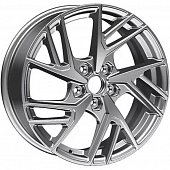 Khomen KHW 1722 6.5x17 5*112 ET38 DIA57.1 F-Silver Литой