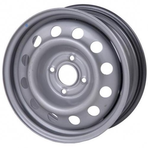 ТЗСК Huyndai Solaris/Kia Rio 6.5x16 4*100 ET50 DIA54.1 Silver Штампованный