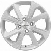 Khomen KHW 1501 6x15 4*100 ET46 DIA54.1 F-Silver Литой