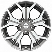 Carwel Виви 6.5x17 5*108 ET33 DIA60.1 SB Литой
