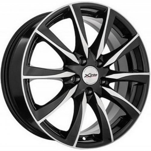 X'trike X-120 7x17 5*105 ET38 DIA56.6 BKFP Литой