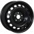 Trebl X40935 6x16 5*112 ET43 DIA57.1 Black Штампованный Trebl X40935 6x16 5*112 ET43 DIA57.1 Black Штампованный