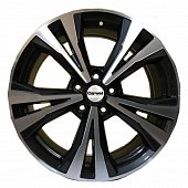 Carwel Самро 7x17 5*114.3 ET45 DIA67.1 BL Литой