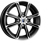 K&K Флэш 5x14 4*98 ET35 DIA58.6 Алмаз черный Литой