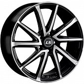 LS 1290 7x17 5*100 ET55 DIA56.1 BKF Литой
