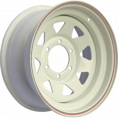 Off Road Wheels Toyota 8x17 5*150 ET25 DIA110.1 White Штампованный
