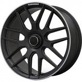 AMG Style GLS 11.5x22 5*112 ET47 DIA66.6 Matte Black Polish Lip Кованый