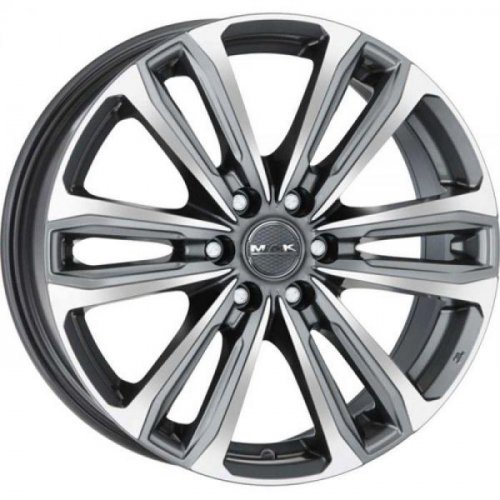 MAK Safari 6 7.5x17 6*130 ET50 DIA84.1 Gunmetal Mirror Face Литой