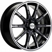 Carwel Лада 5.5x14 4*108 ET45 DIA63.3 BL Литой