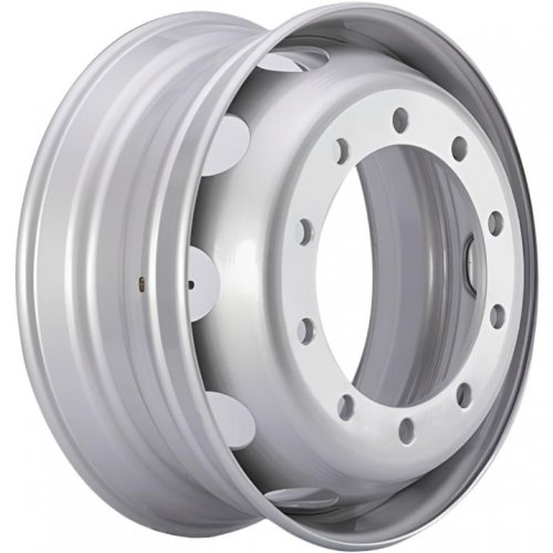 Asterro 2239M 11.75x22.5 10*335 ET135 DIA281 Silver Штампованный