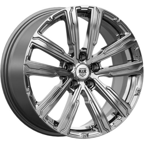 K&K Аламер 7.5x18 5*110 ET45 DIA67.1 Дарк платинум Литой