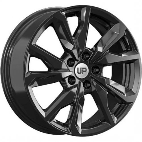 Wheels UP UP114 7x17 5*114.3 ET45 DIA66.1 New Black Литой