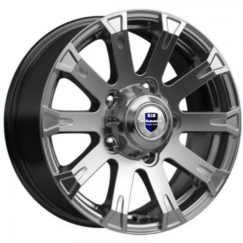 K&K Байкал 7x16 5*139.7 ET35 DIA98 Дарк платинум Литой