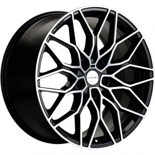 Khomen KHW 1902 8.5x19 5*108 ET48 DIA60.1 Black-FP Литой