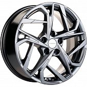 Khomen KHW 1716 7x17 5*114.3 ET50 DIA67.1 Gray Литой