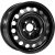 Trebl R-1754 7.5x18 5*114.3 ET48 DIA54.1 Black Штампованный Trebl R-1754 7.5x18 5*114.3 ET48 DIA54.1 Black Штампованный