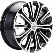 Khomen KHW 1610 6.5x16 5*114.3 ET47 DIA66.1 Black-FP Литой