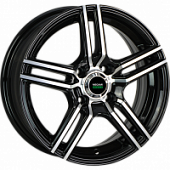 Megami MGM-1 6x15 4*100 ET40 DIA60.1 BKF Литой
