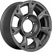 Khomen KHW 1505 5.5x15 5*139.7 ET5 DIA108.1 Black Литой