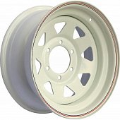 Off Road Wheels Toyota 8x16 5*150 ET-25 DIA113.1 White Штампованный