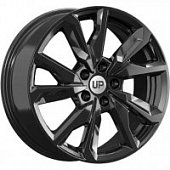 Wheels UP UP114 7x17 5*112 ET45 DIA57.1 New Black Литой