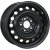 Trebl X40017 7x17 5*105 ET42 DIA56.6 Black Штампованный Trebl X40017 7x17 5*105 ET42 DIA56.6 Black Штампованный