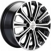 Khomen KHW 1610 6.5x16 5*112 ET50 DIA57.1 Black-FP Литой