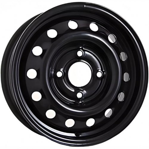 ТЗСК Huyndai Solaris/Kia Rio 6.5x16 4*100 ET50 DIA54.1 Black Штампованный