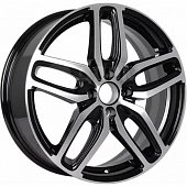 Carwel Виви 6.5x17 5*114.3 ET45 DIA54.1 AB Литой