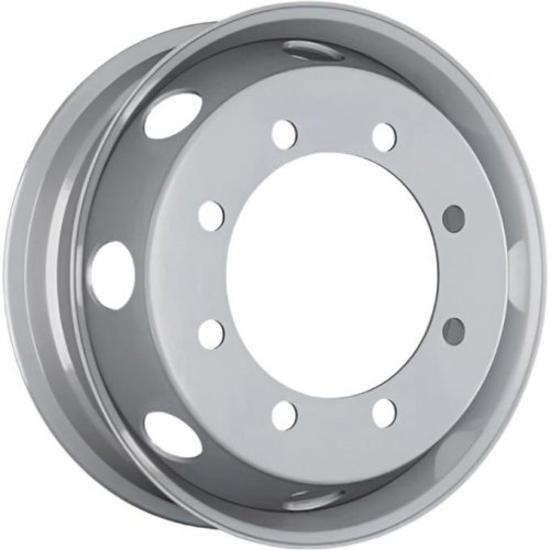 Asterro 1744A 6.75x17.5 8*275 ET130 DIA221 Silver Штампованный