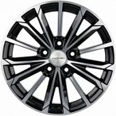 Khomen KHW 1611 6.5x16 5*112 ET39.5 DIA66.6 Black-FP Литой