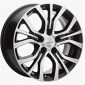 Khomen KHW 1608 6.5x16 5*120 ET51 DIA65.1 Black-FP Литой